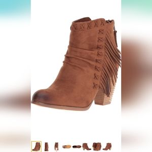 Not Rated Suede Booties NWOB